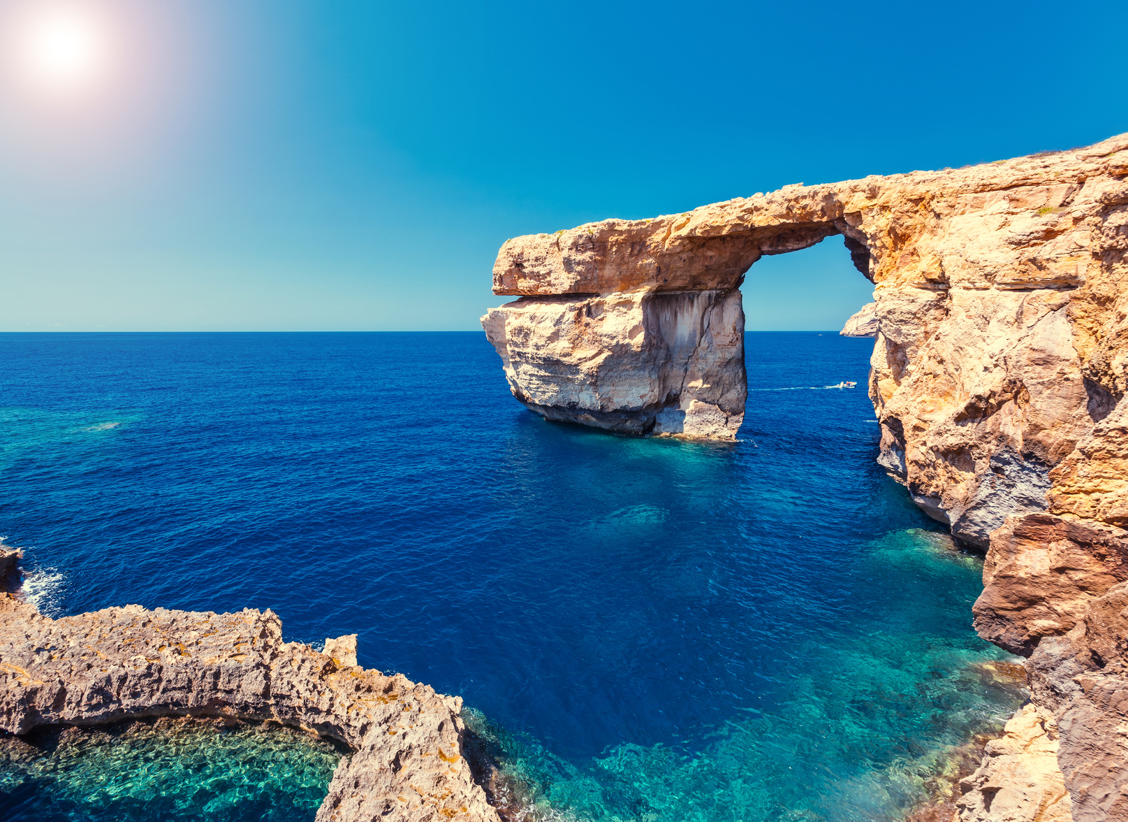 Malta wybrzeże 