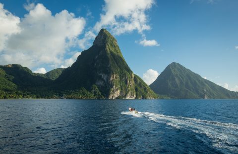 Zdjęcie z rejsu żeglarskiego Marigot Bay: Pitons