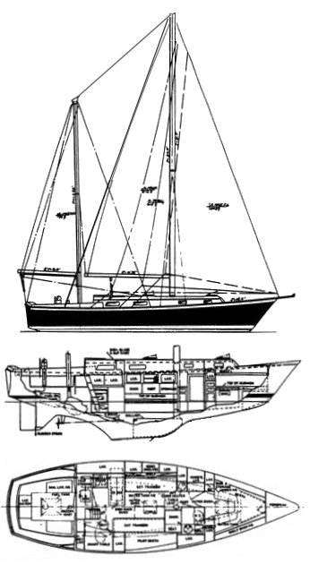 Pearson 365 Ketch