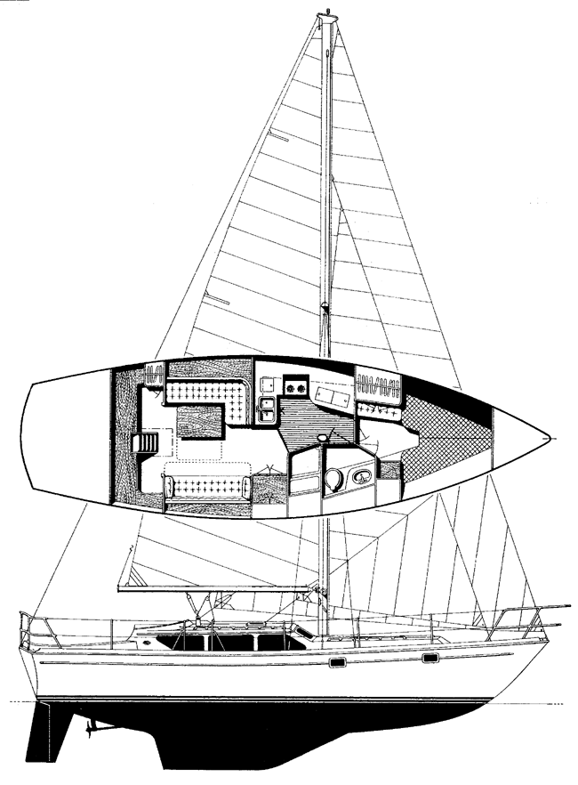 Gulfstar 39 Sailmaster