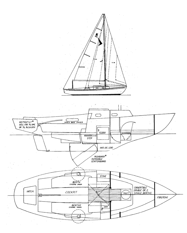 Seafarer 23 Kestrel (daysailor)