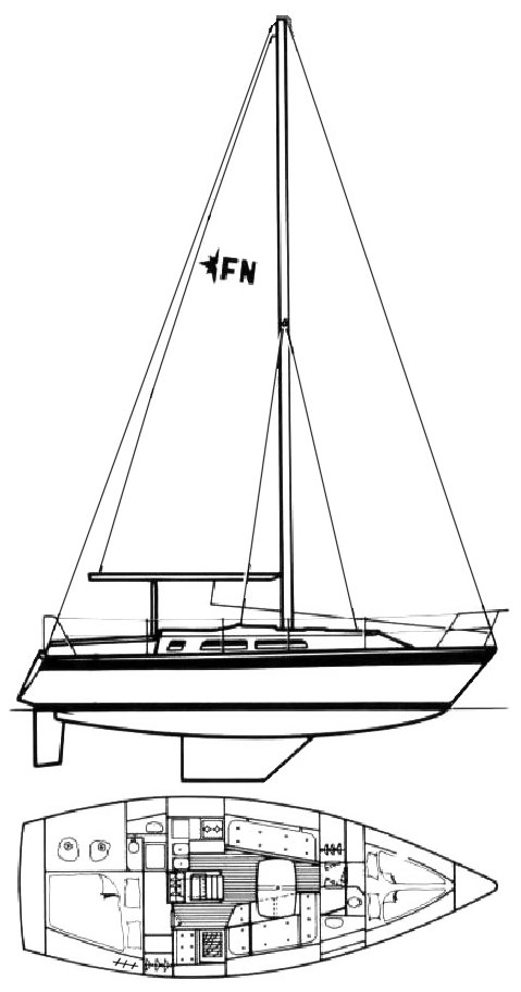 Falcon 34 (westerly)