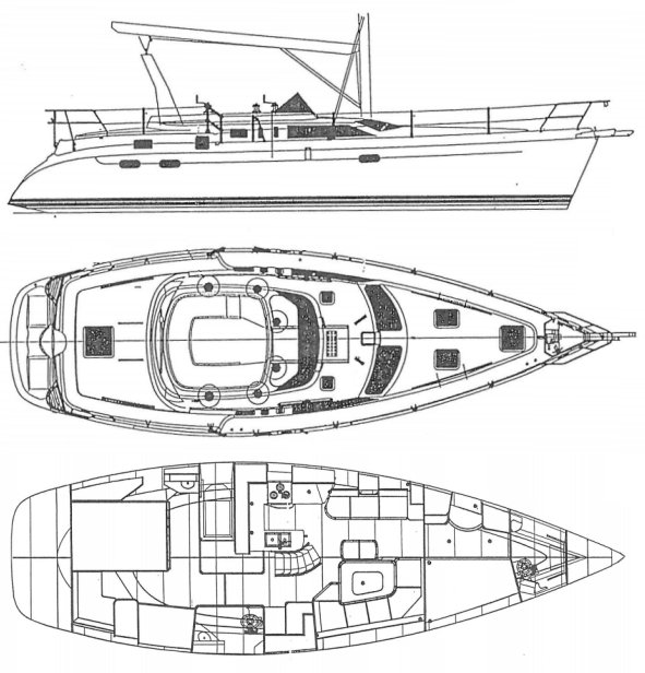 Hunter 450 Passage