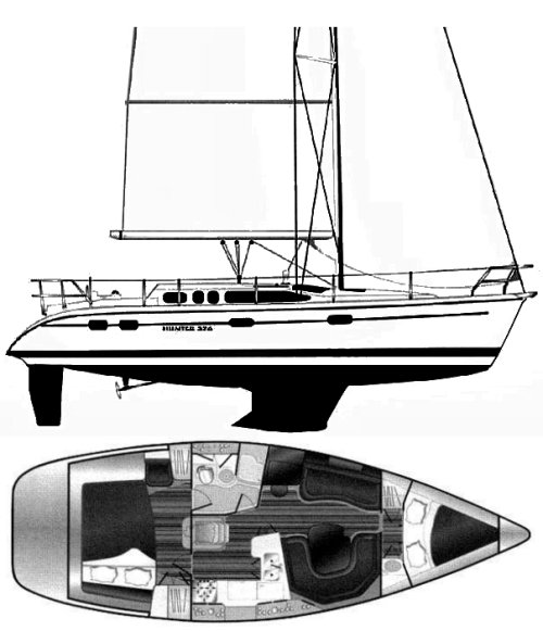 Hunter 376