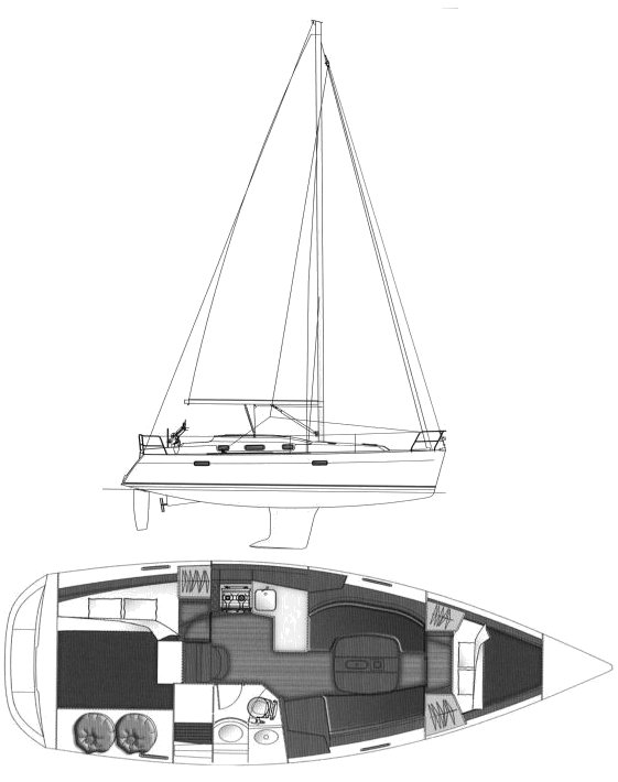 Oceanis 343 (beneteau)