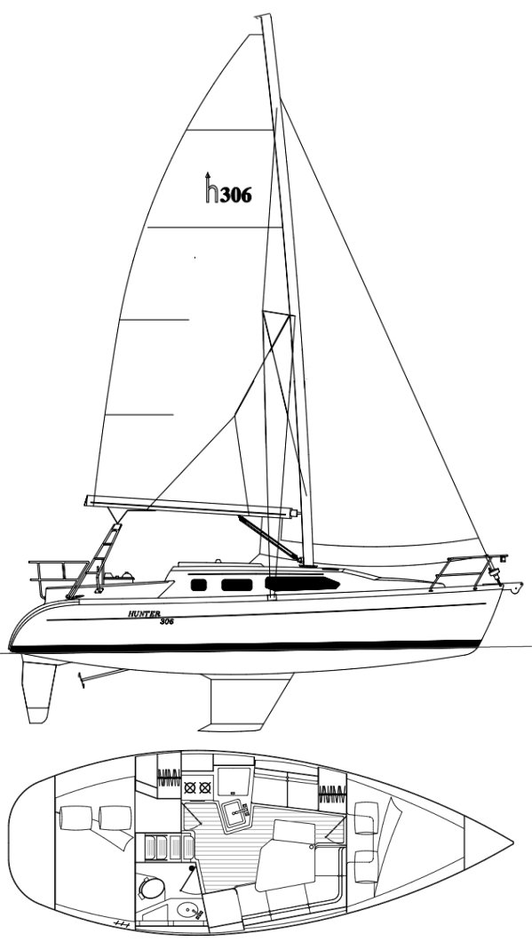 Hunter 306