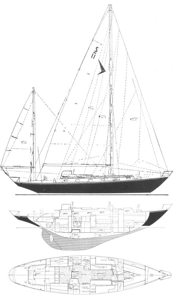 Seafarer 45 Yawl