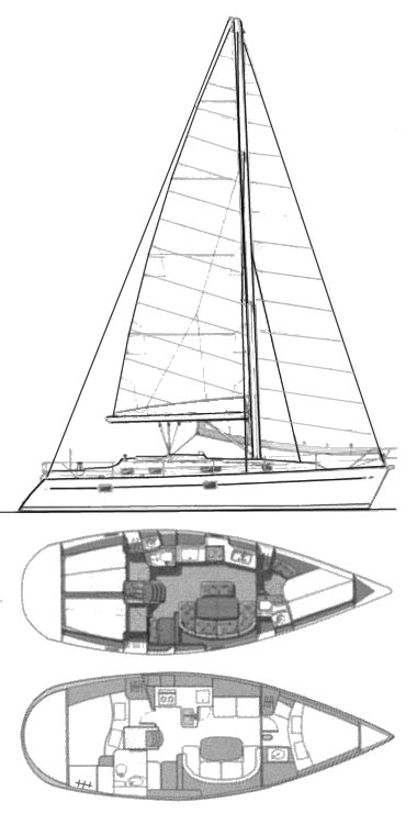 Oceanis 381 (beneteau)