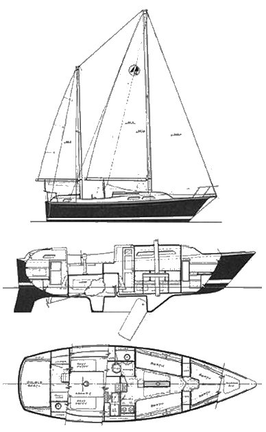 O'day 32 Ketch